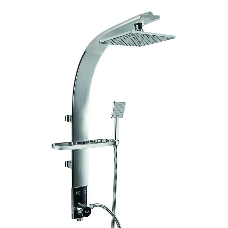 מוט פינוק תכלת מרובע