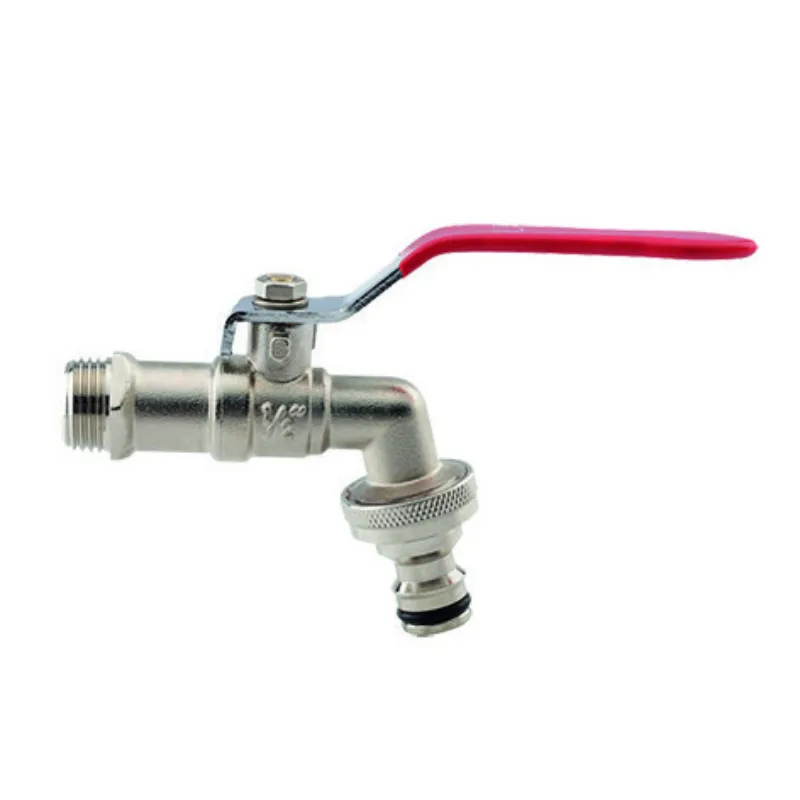 ברז גן + חיבור מהיר