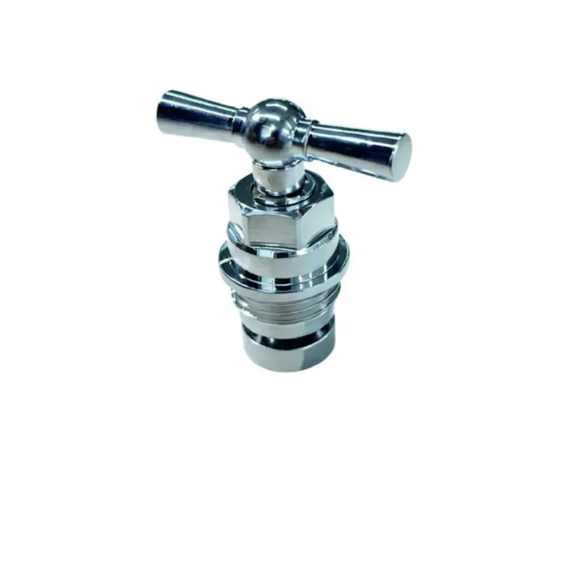 ראש ברז קצר+ידית קבועה כרום