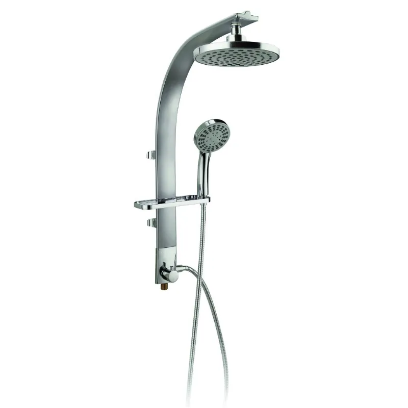 מוט פינוק ארגמן עגול כרום