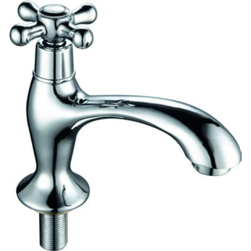 ברז פרח גבוה למים קרים ידית ענתיקה