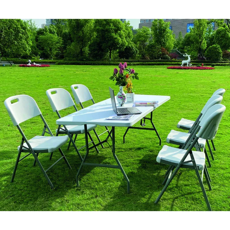 שולחן מלבני מתקפל