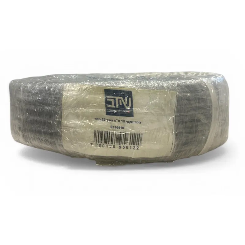 צינור שקוף לניקוז 10 מ"מ אורך 25 מטר