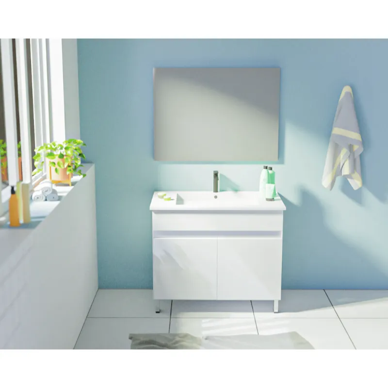 ארון ארז עומד דלתות 100 ס"מ קומפלט